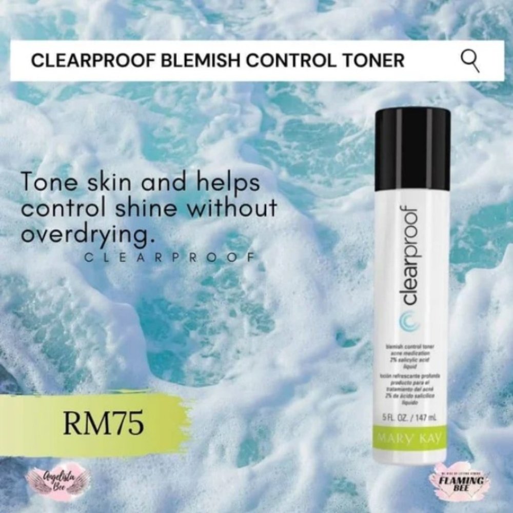 Mary kay clearproof blemish toner.